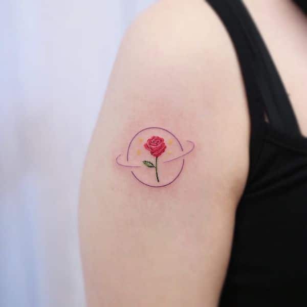 Tatuajes del Principito: solo se ve bien con el corazón 77