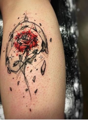 Tatuajes del Principito: solo se ve bien con el corazón 81