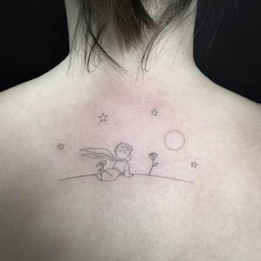 Tatuajes del Principito: solo se ve bien con el corazón 30