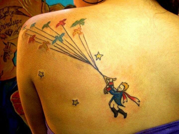 Tatuajes del Principito: solo se ve bien con el corazón 59