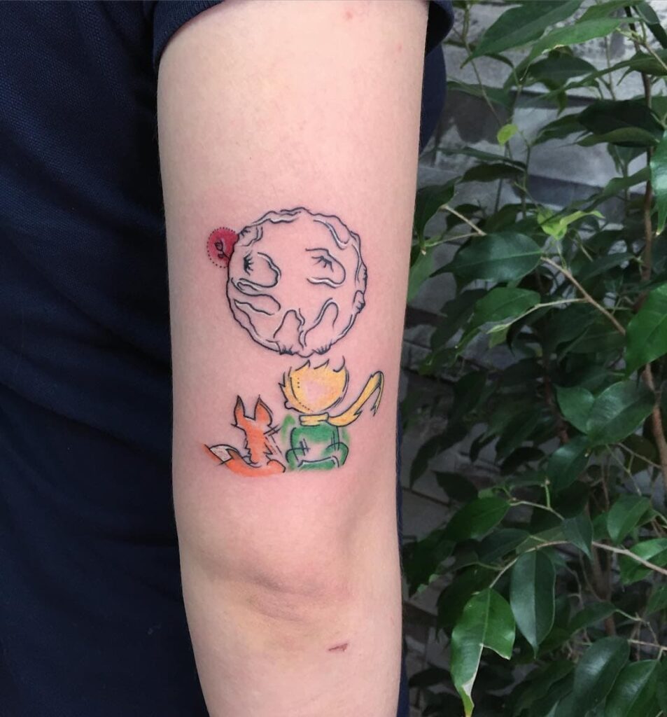 Tatuajes del Principito: solo se ve bien con el corazón 25