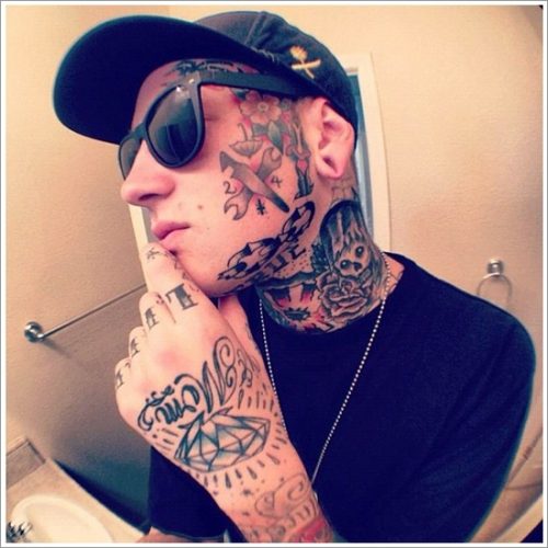 Tatuajes en la cara: ¿Irreverentes o perturbados? 22 Tatuajes en la cara: ¿Irreverentes o perturbados? 22