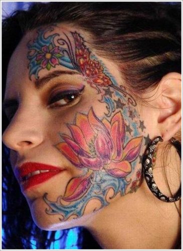 Tatuajes en la cara: ¿Irreverentes o perturbados? 5 Tatuajes en la cara: ¿Irreverentes o perturbados? 5