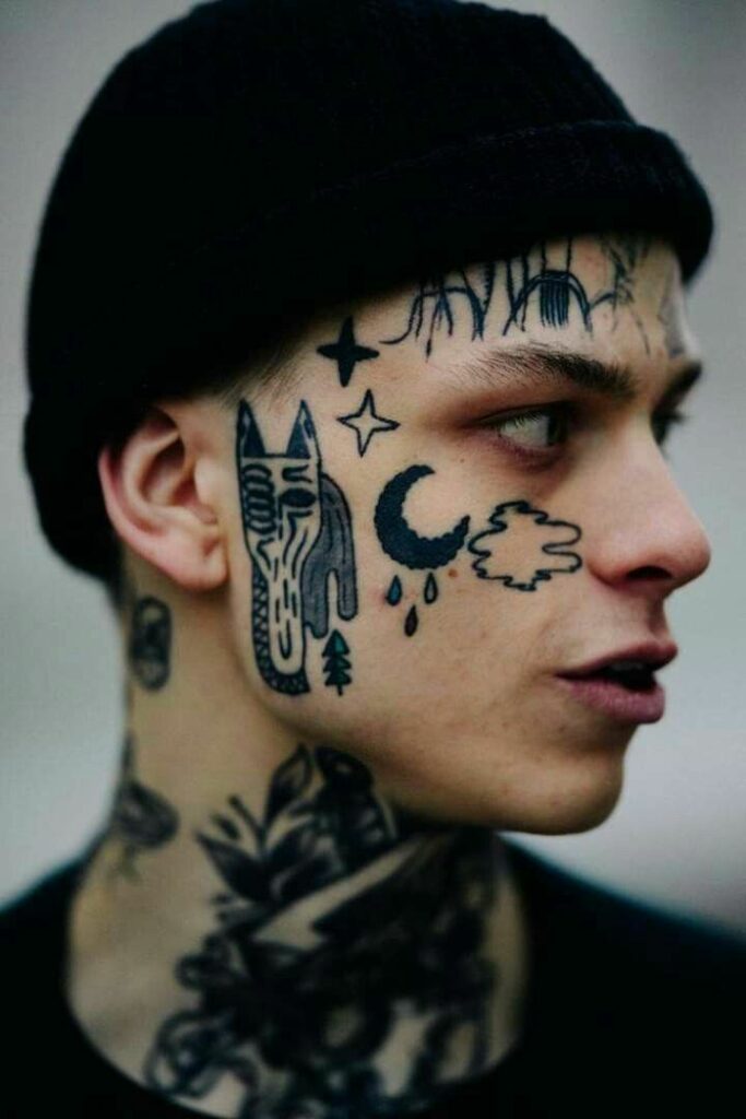 Tatuajes en la cara: ¿Irreverentes o perturbados? 14 Tatuajes en la cara: ¿Irreverentes o perturbados? 14
