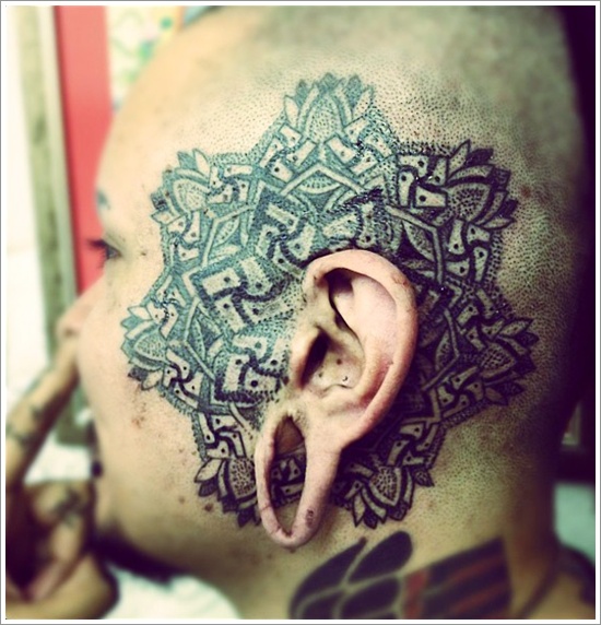 Tatuajes en la cara: ¿Irreverentes o perturbados? 32 Tatuajes en la cara: ¿Irreverentes o perturbados? 32