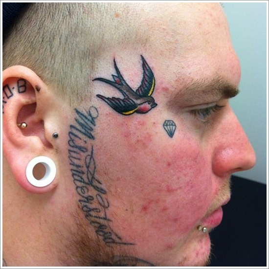 Tatuajes en la cara: ¿Irreverentes o perturbados? 41 Tatuajes en la cara: ¿Irreverentes o perturbados? 41