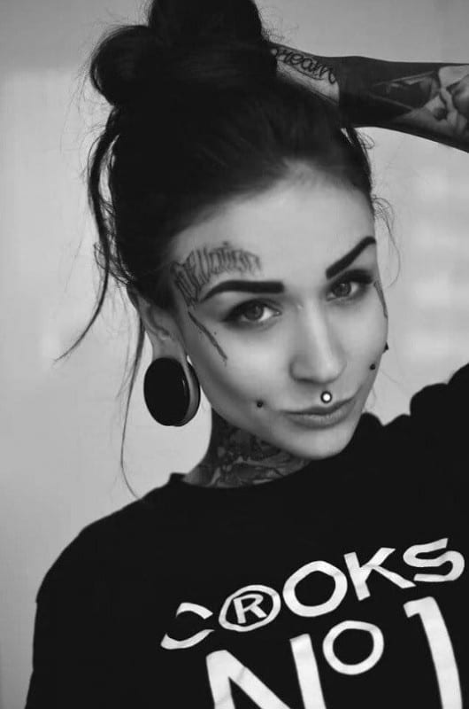 Tatuajes en la cara: ¿Irreverentes o perturbados? 11 Tatuajes en la cara: ¿Irreverentes o perturbados? 11