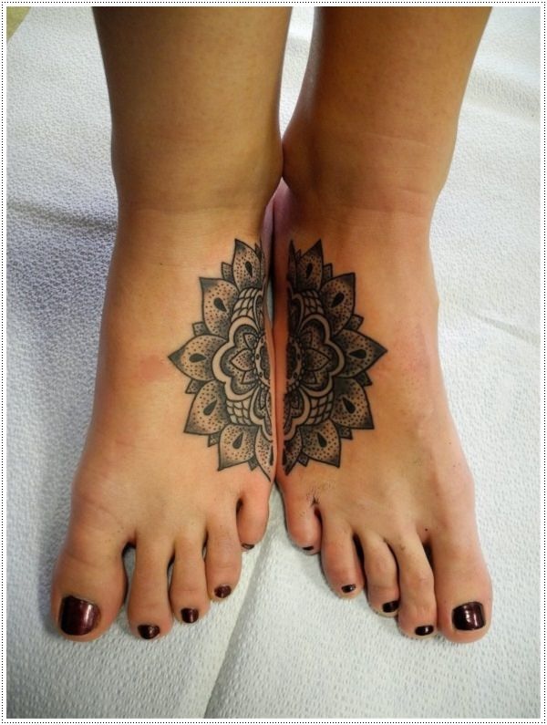 63 Ideas de Tatuajes en los Pies 46