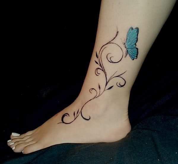 63 Ideas de Tatuajes en los Pies 25