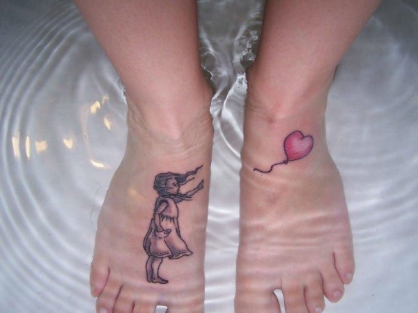 63 Ideas de Tatuajes en los Pies 68