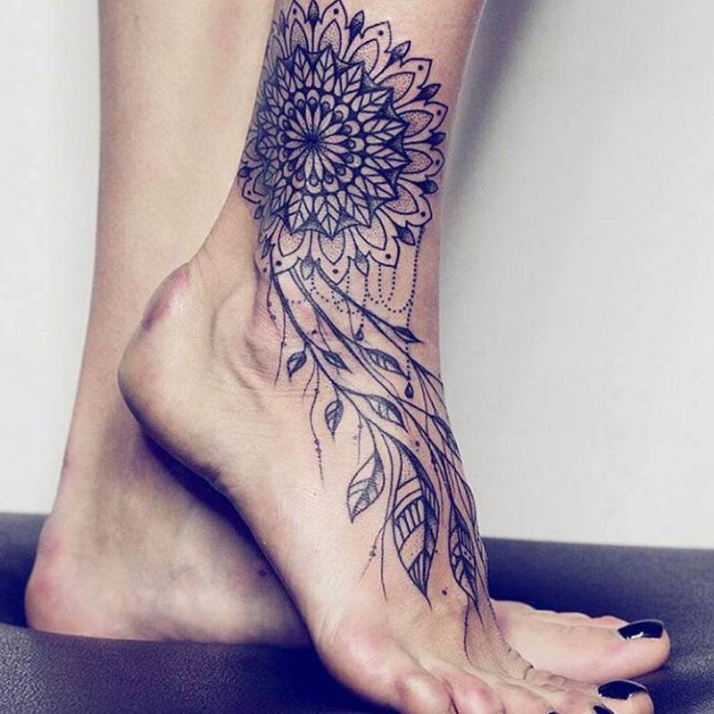 63 Ideas de Tatuajes en los Pies 33