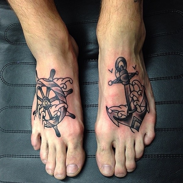 63 Ideas de Tatuajes en los Pies 71