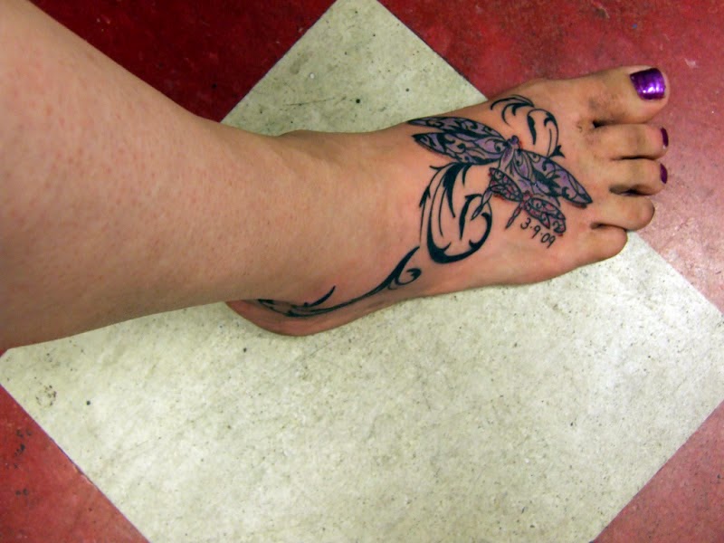 63 Ideas de Tatuajes en los Pies 37