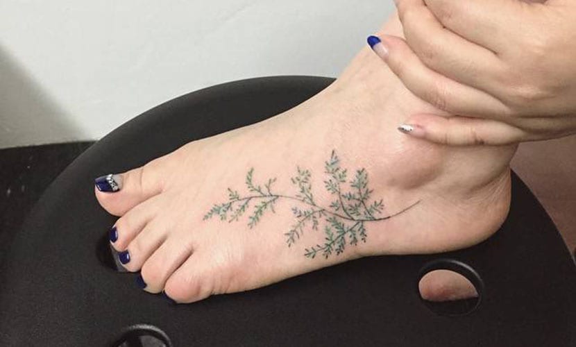 63 Ideas de Tatuajes en los Pies 62