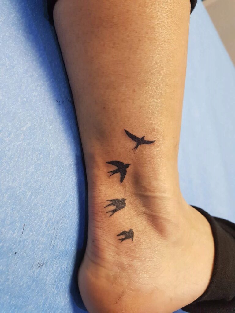 Tatuajes en el pie