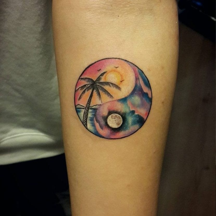 Tatuajes del Yin Yang: el equilibrio entre el bien y el mal 13