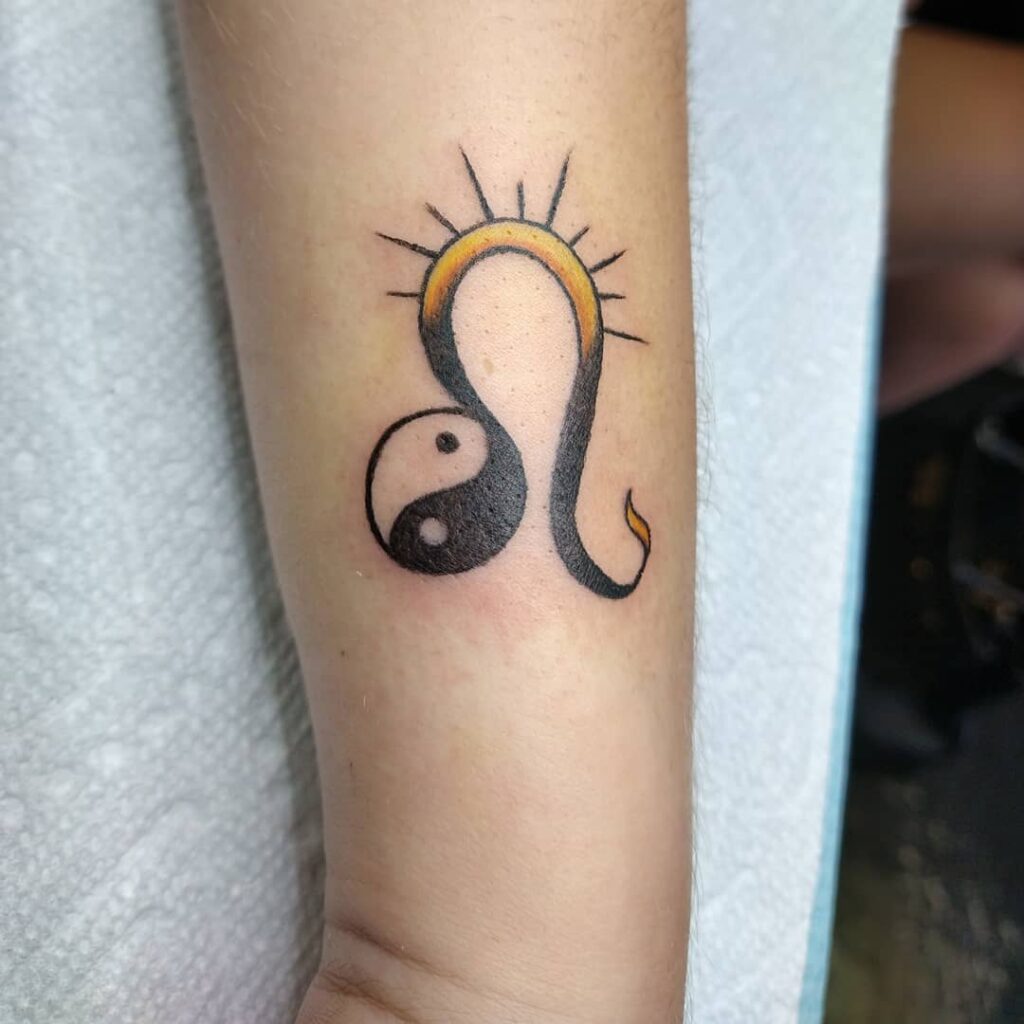 Tatuajes del Yin Yang: el equilibrio entre el bien y el mal 106