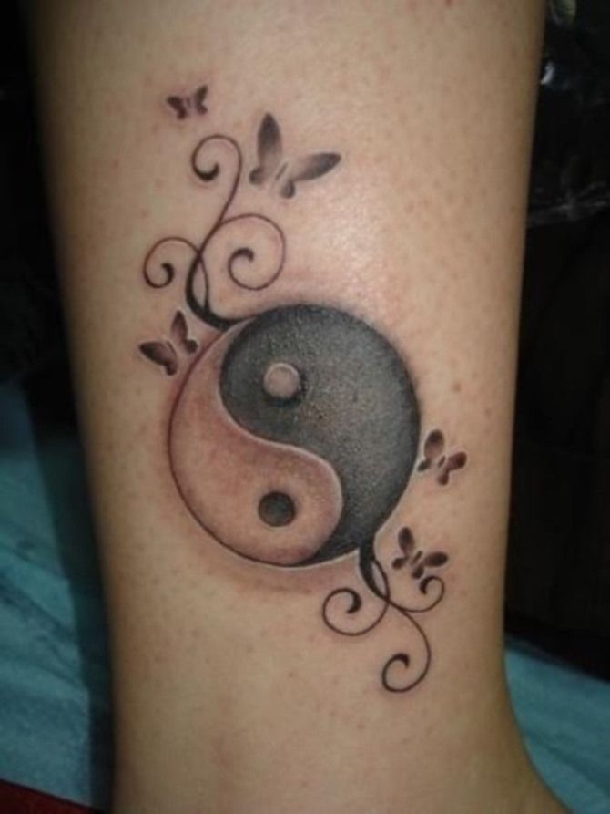 Tatuajes del Yin Yang: el equilibrio entre el bien y el mal 15