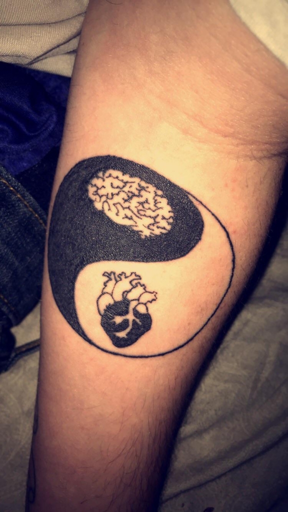 Tatuajes del Yin Yang: el equilibrio entre el bien y el mal 116