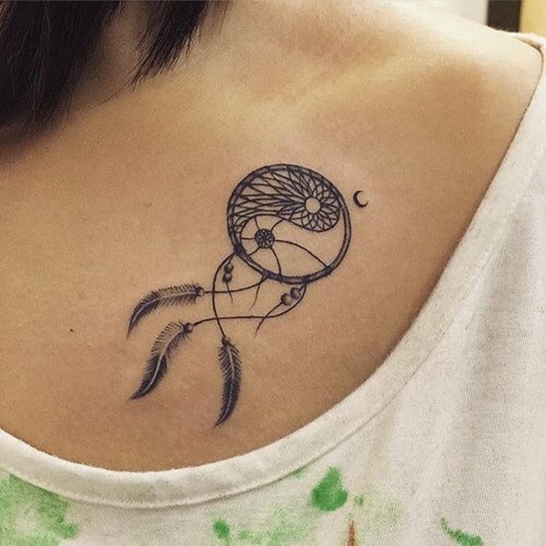 Tatuajes del Yin Yang: el equilibrio entre el bien y el mal 118