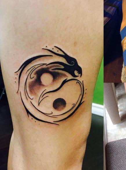 Tatuajes del Yin Yang: el equilibrio entre el bien y el mal 120