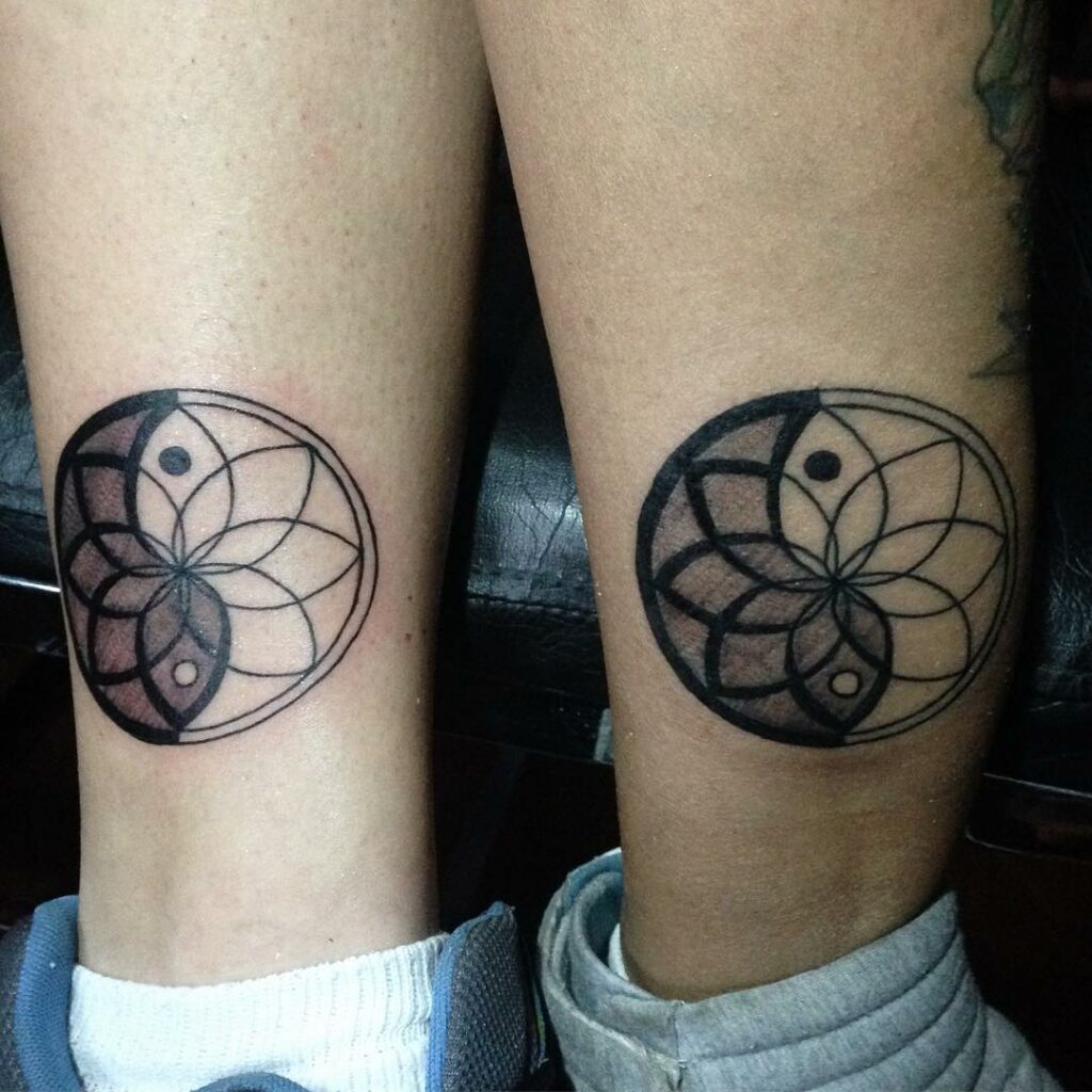 Tatuajes del Yin Yang: el equilibrio entre el bien y el mal 124