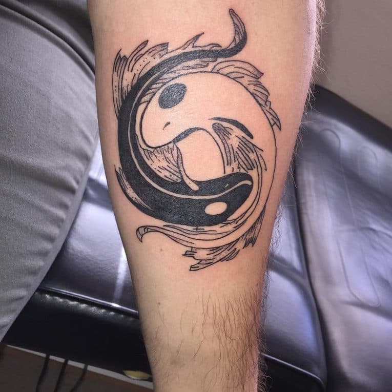 Tatuajes del Yin Yang: el equilibrio entre el bien y el mal 20