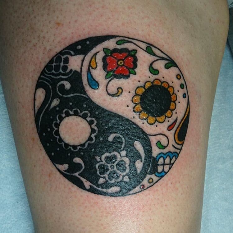 Tatuajes del Yin Yang: el equilibrio entre el bien y el mal 21