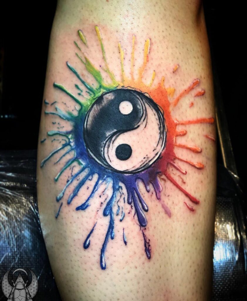 Tatuajes del Yin Yang: el equilibrio entre el bien y el mal 24