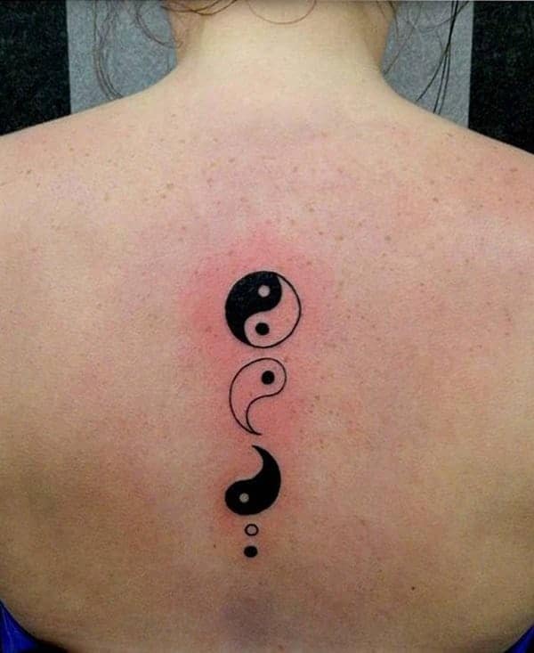 Tatuajes del Yin Yang: el equilibrio entre el bien y el mal 28