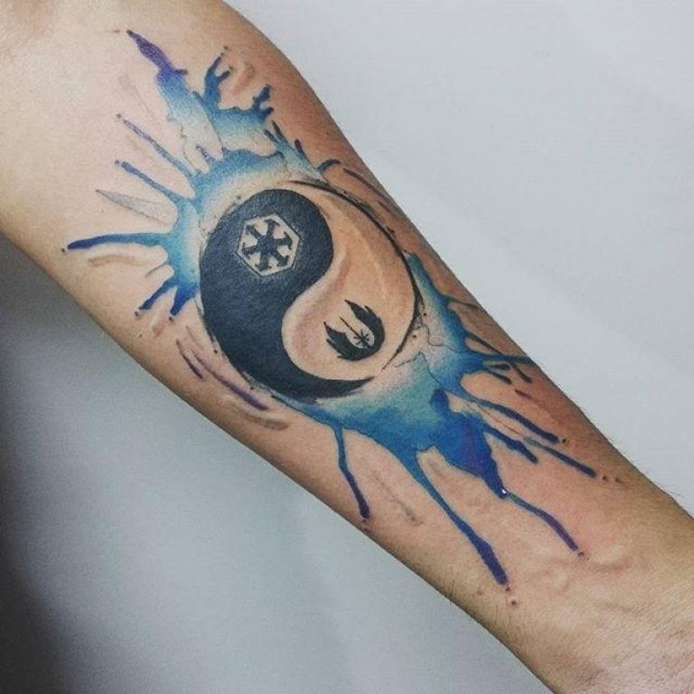 Tatuajes del Yin Yang: el equilibrio entre el bien y el mal 34