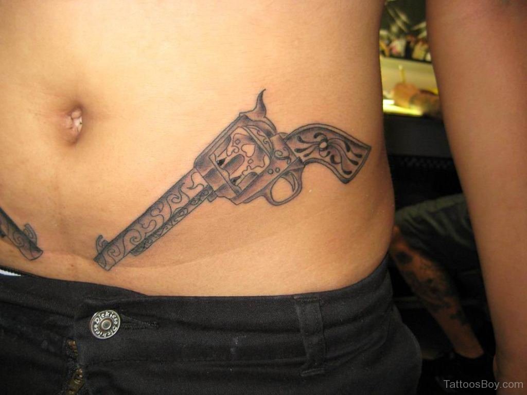 Ideas de Tatuajes de Pistolas: Símbolos de Poder 40 Ideas de Tatuajes de Pistolas: Símbolos de Poder 40