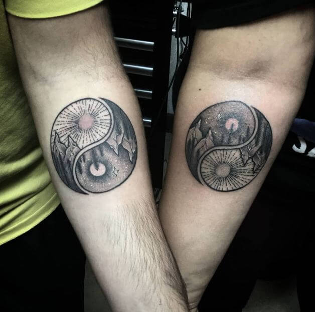 Tatuajes del Yin Yang: el equilibrio entre el bien y el mal 52