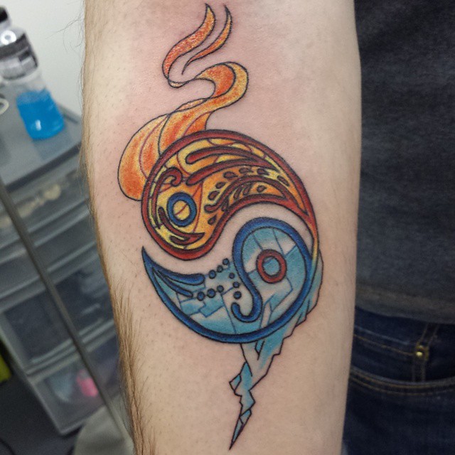 Tatuajes del Yin Yang: el equilibrio entre el bien y el mal 56