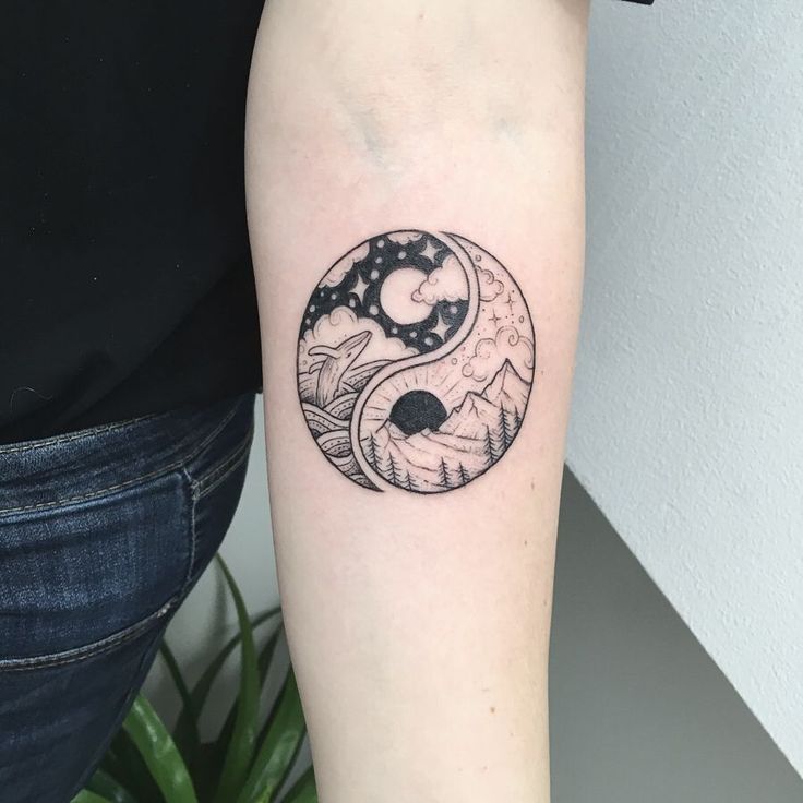 Tatuajes del Yin Yang: el equilibrio entre el bien y el mal 9
