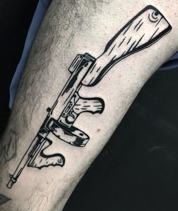 Ideas de Tatuajes de Pistolas: Símbolos de Poder 59 Ideas de Tatuajes de Pistolas: Símbolos de Poder 59