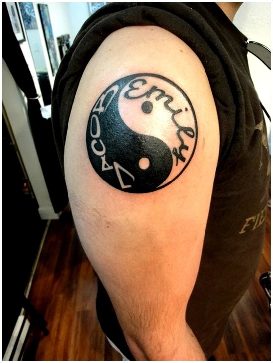 Tatuajes del Yin Yang: el equilibrio entre el bien y el mal 96