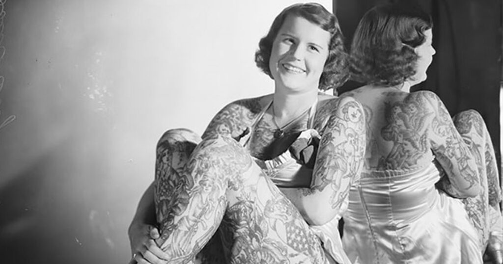 Mujeres que revolucionaron el mundo del tatuaje en pleno siglo XIX 13