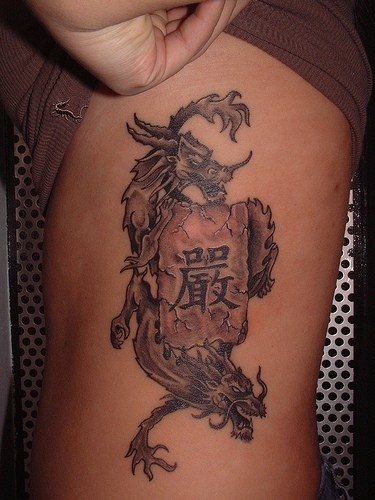 Tatuajes de letras chinas: Arte y misterios. 22