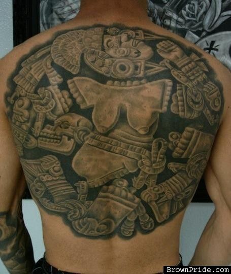 Tatuajes de diosas aztecas: mujeres al poder 4