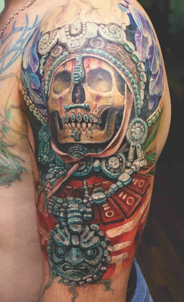 37 Ideas para Tatuajes de Guerreros Aztecas 21 37 Ideas para Tatuajes de Guerreros Aztecas 21