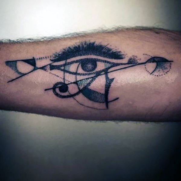 72 Tatuajes del Ojo de Horus: Todo lo ve 49