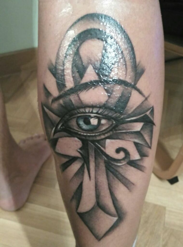 72 Tatuajes del Ojo de Horus: Todo lo ve 7