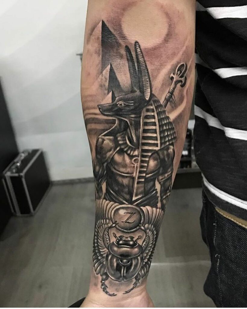 Tatuajes de Anubis: protector de los muertos 39 Tatuajes de Anubis: protector de los muertos 39