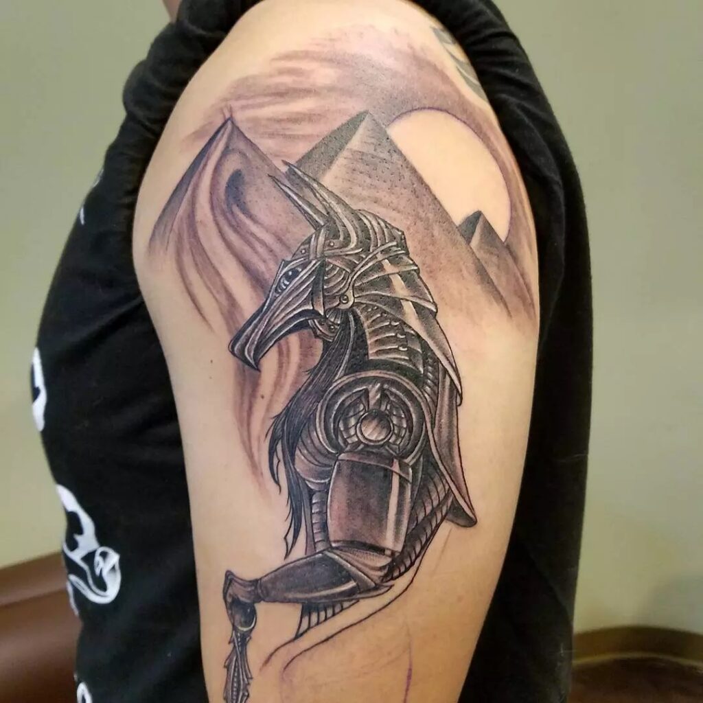 Tatuajes de Anubis: protector de los muertos 41 Tatuajes de Anubis: protector de los muertos 41