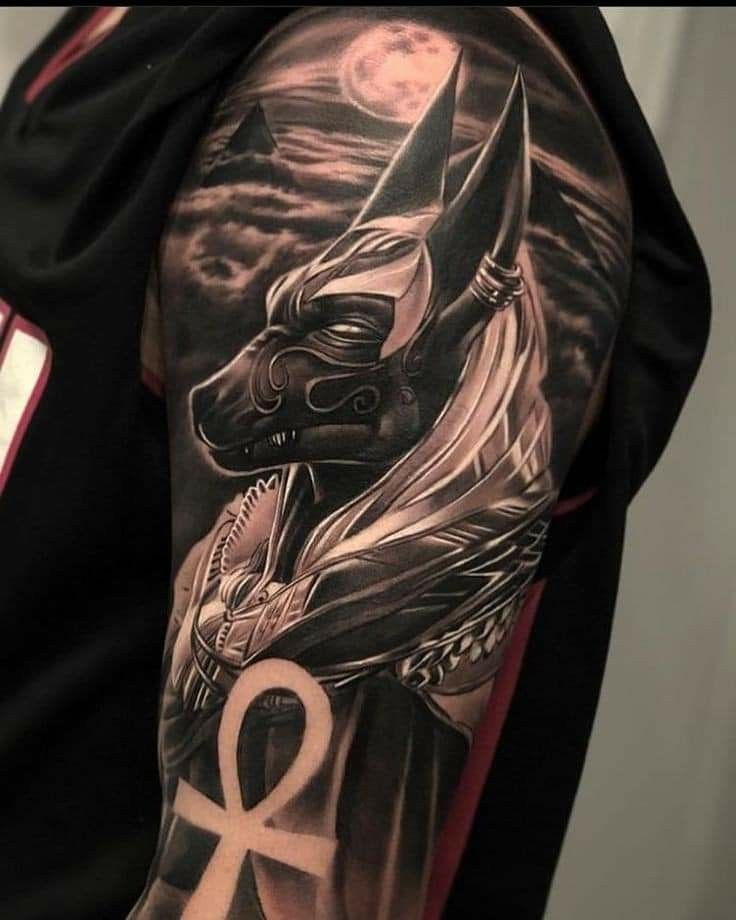 Tatuajes de Anubis: protector de los muertos 50 Tatuajes de Anubis: protector de los muertos 50