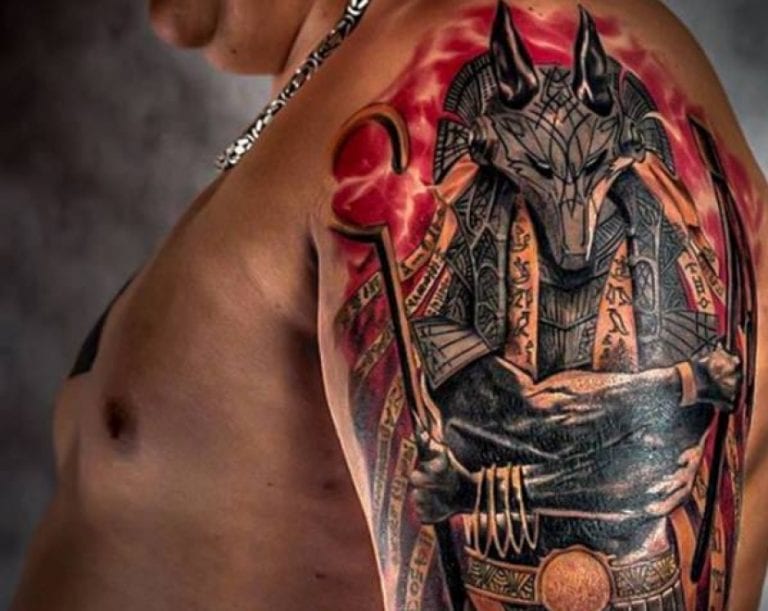 Tatuajes de Anubis: protector de los muertos 52 Tatuajes de Anubis: protector de los muertos 52