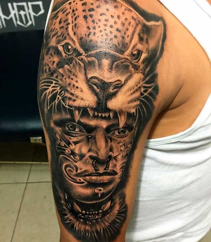 Tatuajes Mayas: la búsqueda incesante del conocimiento 42 Tatuajes Mayas: la búsqueda incesante del conocimiento 42
