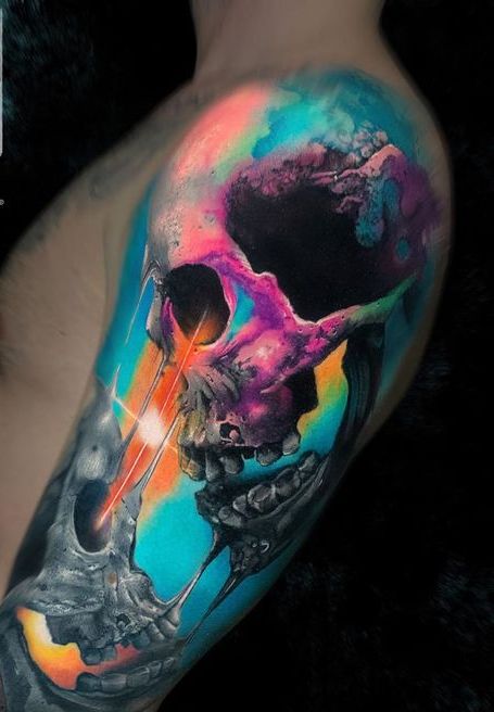 +42 Tatuajes de Calaveras: Ideas y Significados 36 +42 Tatuajes de Calaveras: Ideas y Significados 36