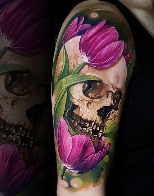 +42 Tatuajes de Calaveras: Ideas y Significados 39 +42 Tatuajes de Calaveras: Ideas y Significados 39